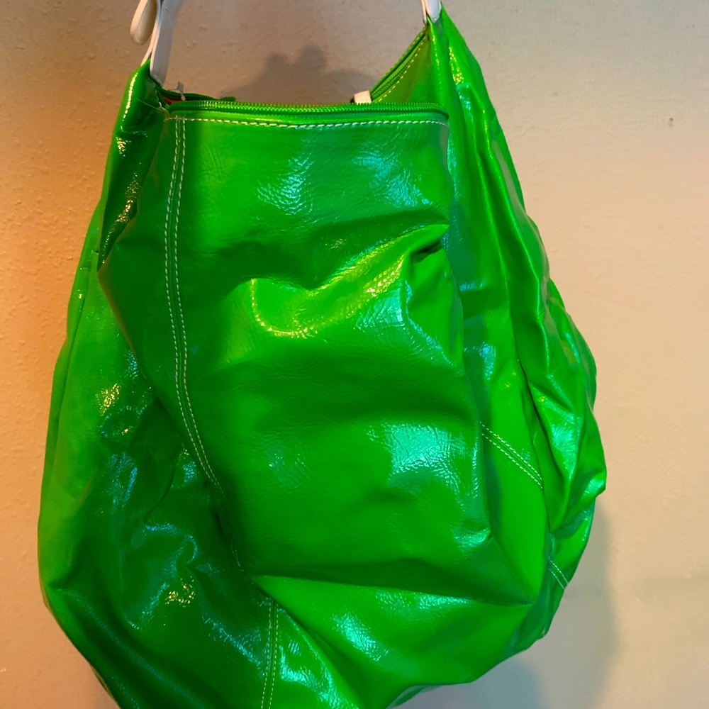 **Hot Summer Hobo Bag** New never worn hot green boho bag!